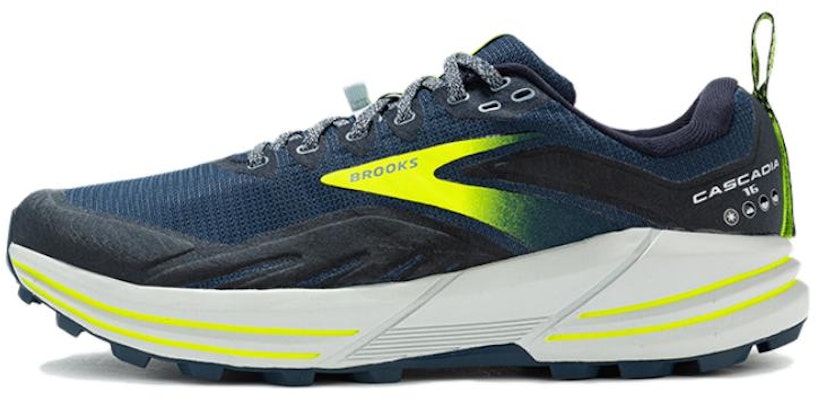 Brooks Cascadia 16 'Kelabu Biru Kuning' 110376-411 Buy Brooks Cascadia 16 'Kelabu Biru Kuning' 110376-411