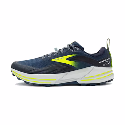 Brooks Cascadia 16 'Grey Blue Yellow'