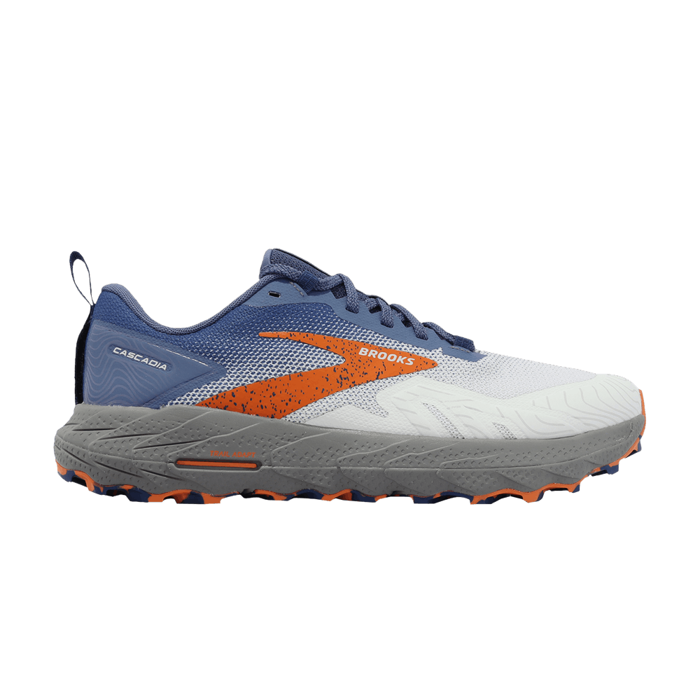 Brooks Cascadia 17 2E Wide 'Navy Firecracker' 110403-2E-405