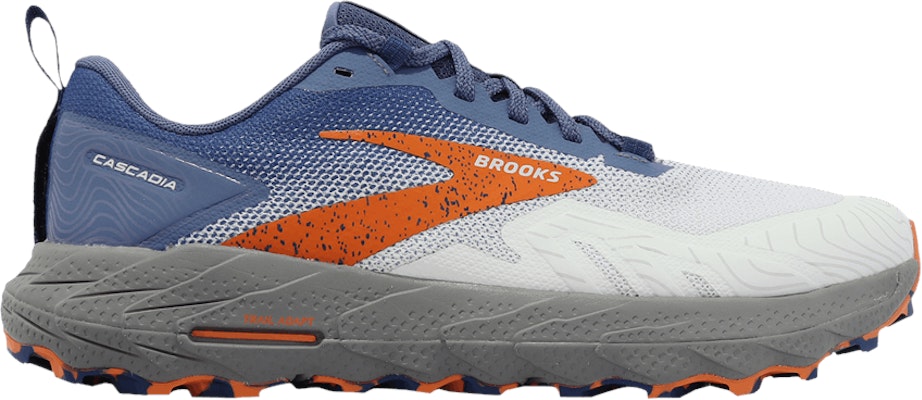 Buy Brooks Cascadia 17 2E Wide Navy Firecracker 110403 2E 405 Novelship