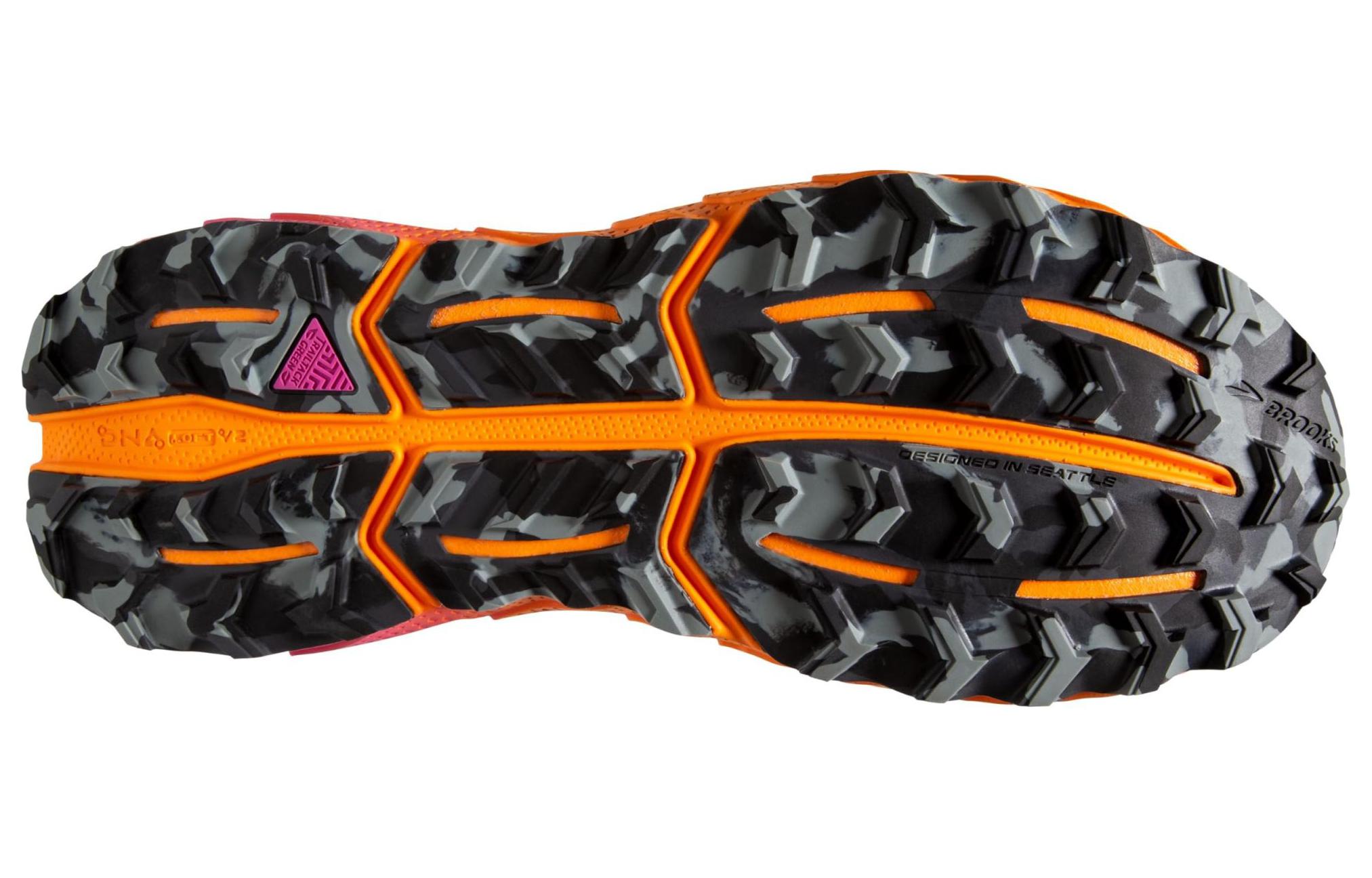 Details for Brooks Cascadia 17 ''Primer Oriole'' Trail Schoenen 110403-1D-032