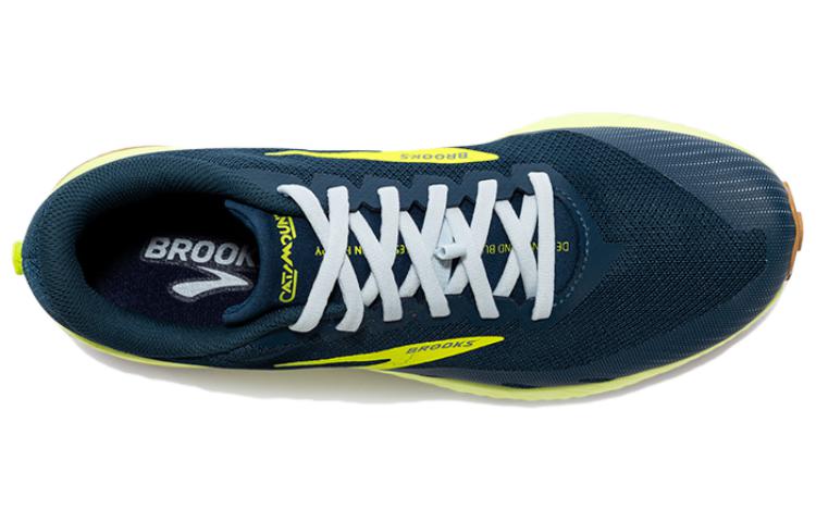 Shop Brooks Catamount 'Hitam Kuning' 110352-411