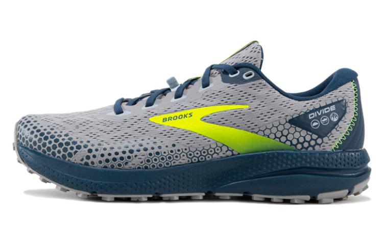 Brooks Divide 3 'Grey Blue Yellow' 110381-046