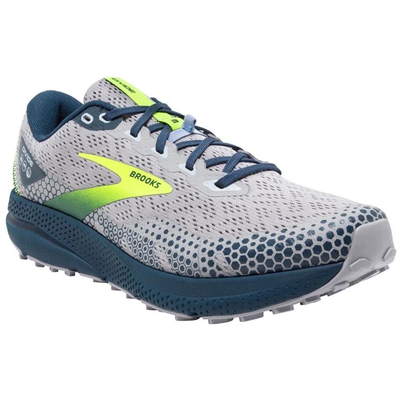 Lookbook Brooks Divide 3 ''Grijs Blauw Geel'' 110381-046