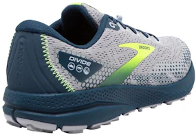 Shop Brooks Divide 3 'Grey Blue Yellow' 110381-046