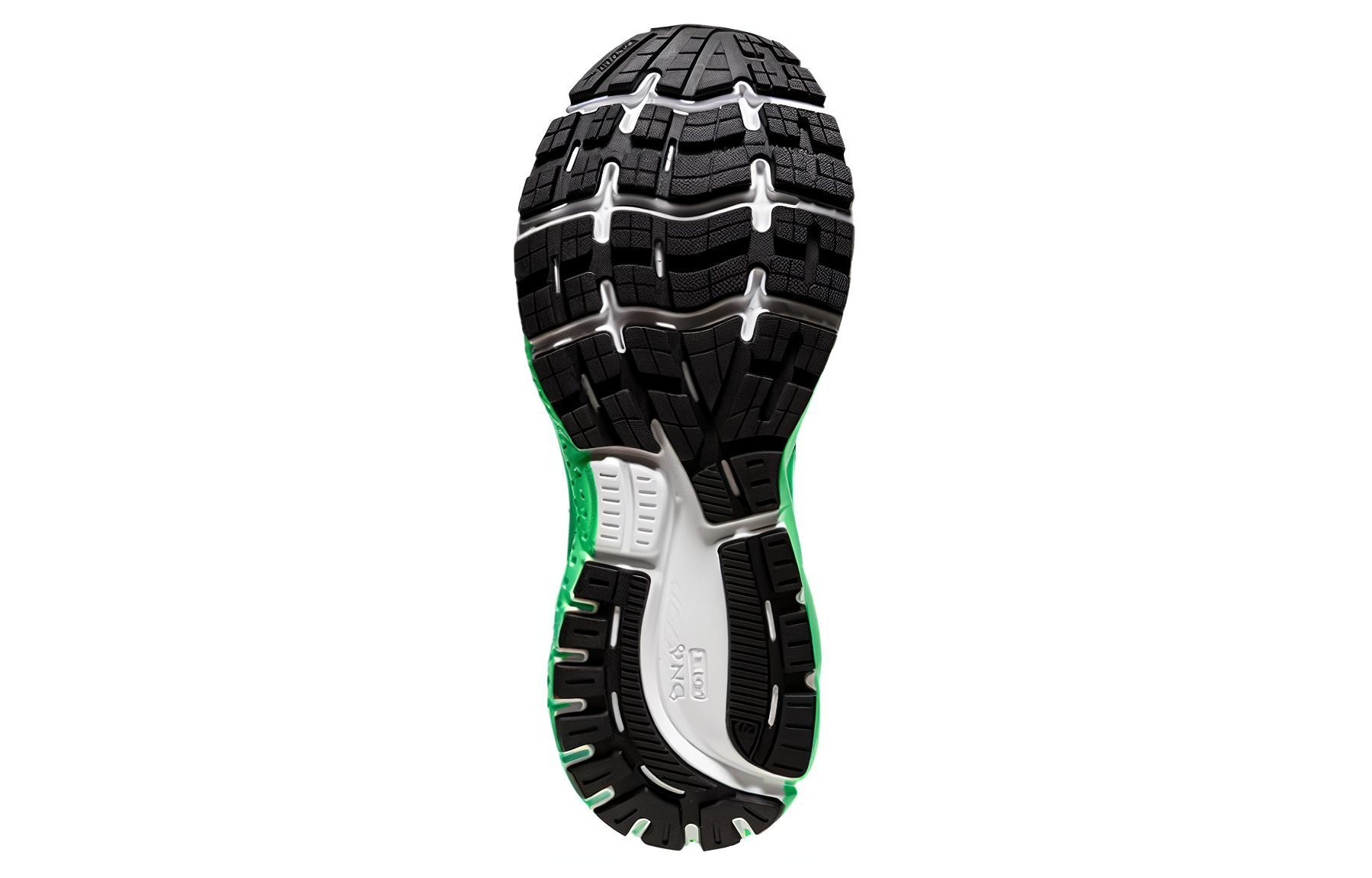 Shop Brooks Ghost 13 '绿色'跑鞋 110348-1D-340