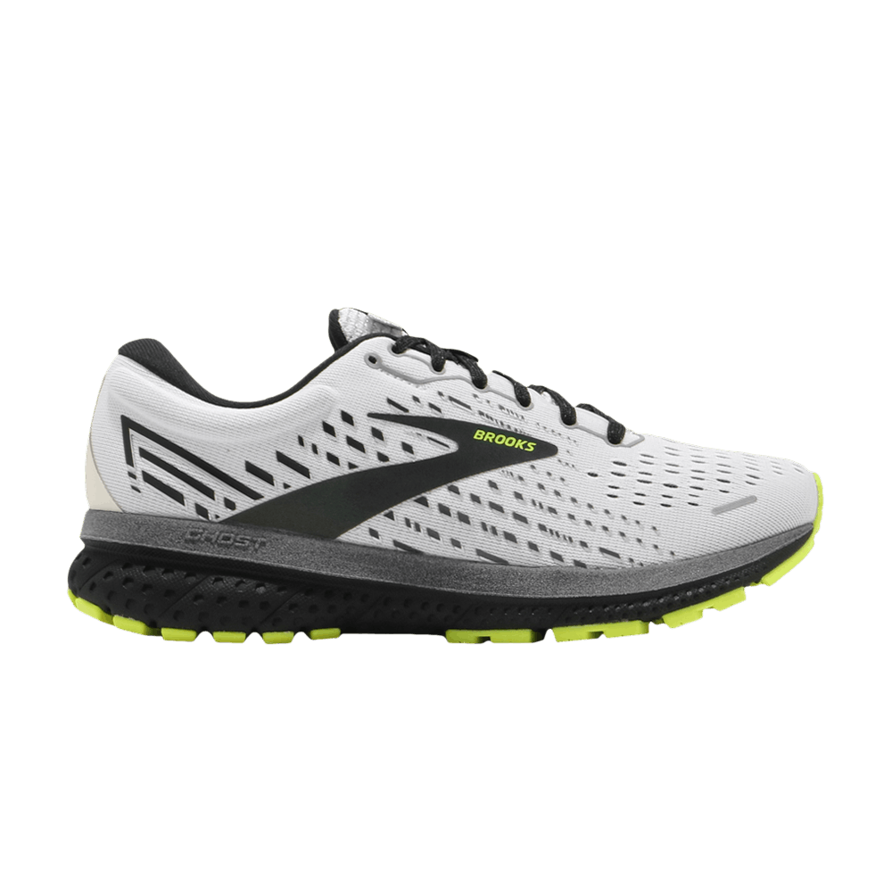 Brooks Ghost 13 'Run Visible - White Yellow' 110348-1D-129