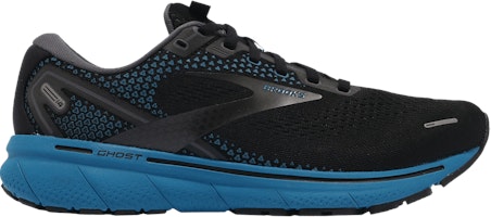 Brooks Ghost 14 2E Wide 'Black Blue' 110369-2E-056 Brooks Ghost 14 2E Wide 'Black Blue' 110369-2E-056