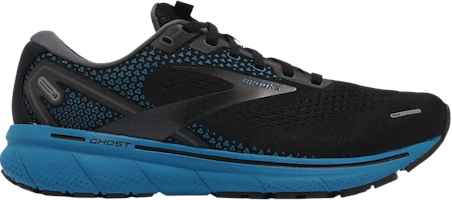 Brooks Ghost 14 2E Wide 'Black Blue' 110369-2E-056 Brooks Ghost 14 2E Wide 'Black Blue' 110369-2E-056