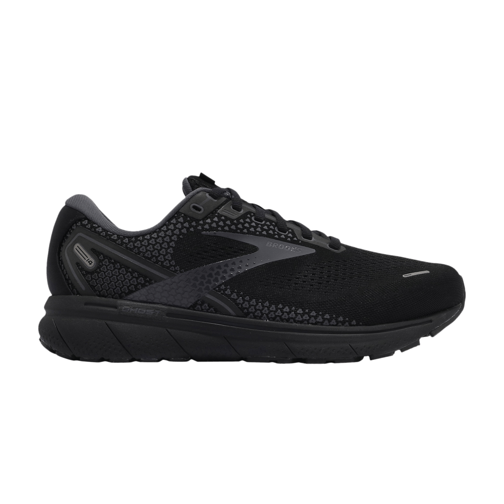 Brooks Ghost 14 4E Wide 'Black Grey' 110369-4E-020