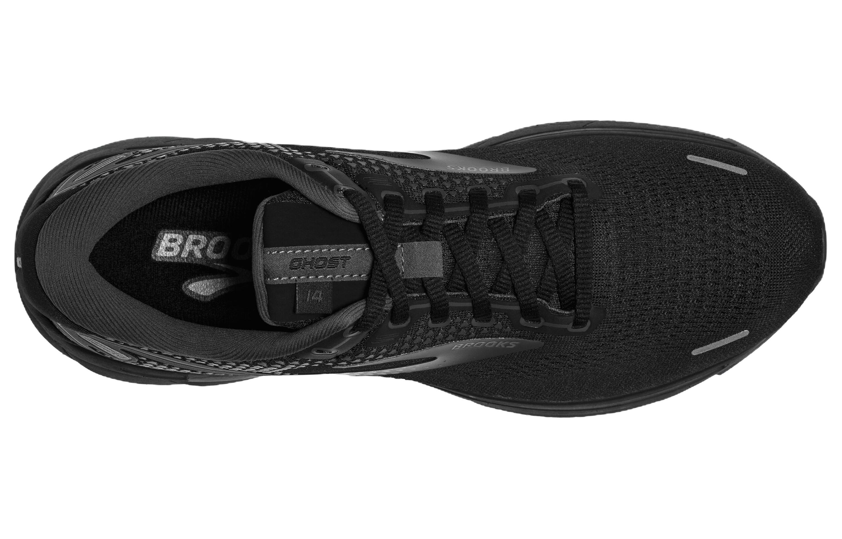 Shop ブルックス ゴースト14 ブラック 110369-020