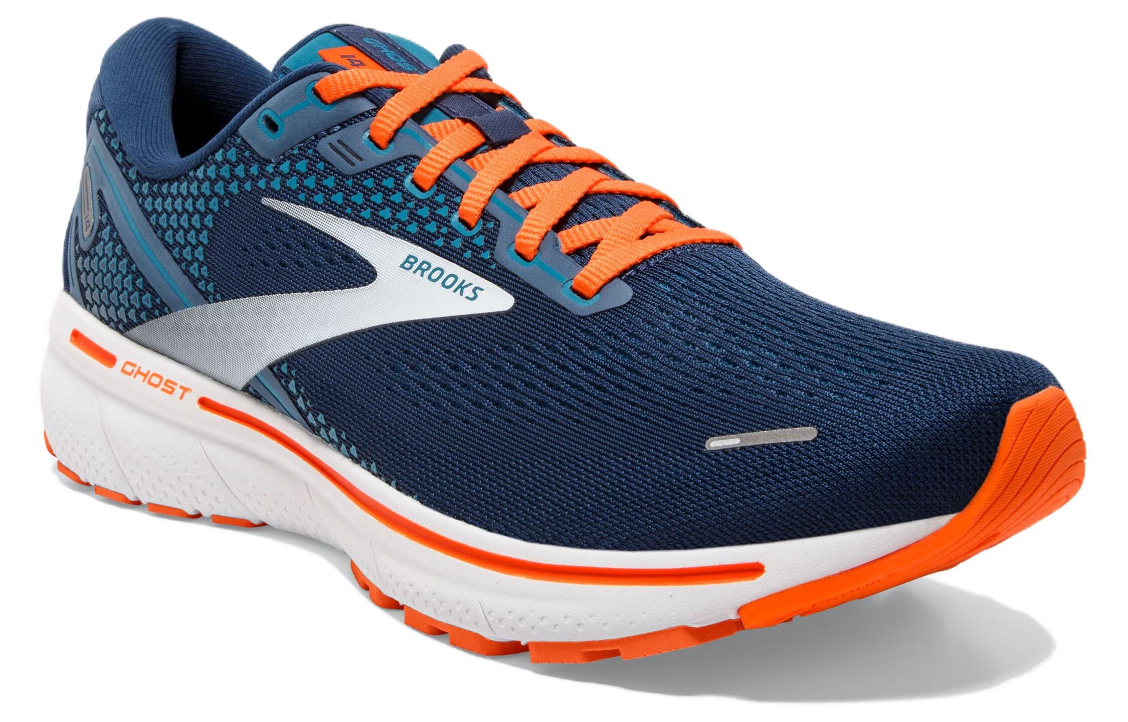 Order ブルックス ゴースト14 青オレンジ 110369-488
