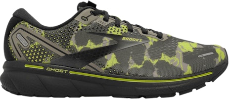 Brooks Ghost 14 'Camo - Lime Punch Black' 110369-1D-375 Brooks Ghost 14 'Camo - Lime Punch Black' 110369-1D-375