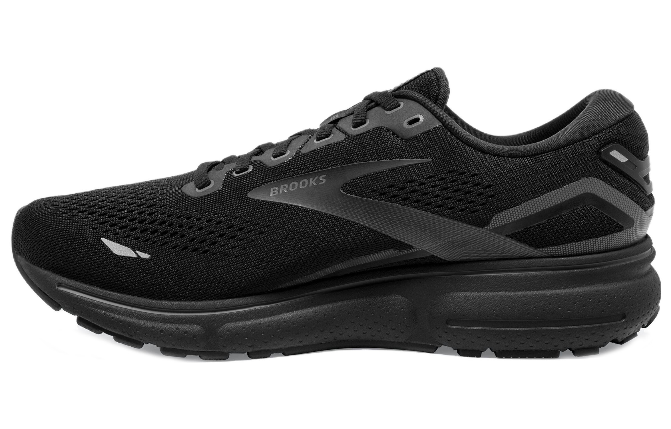 Brooks Ghost 15 2E Wide 'Black Ebony' 110393-2E-020