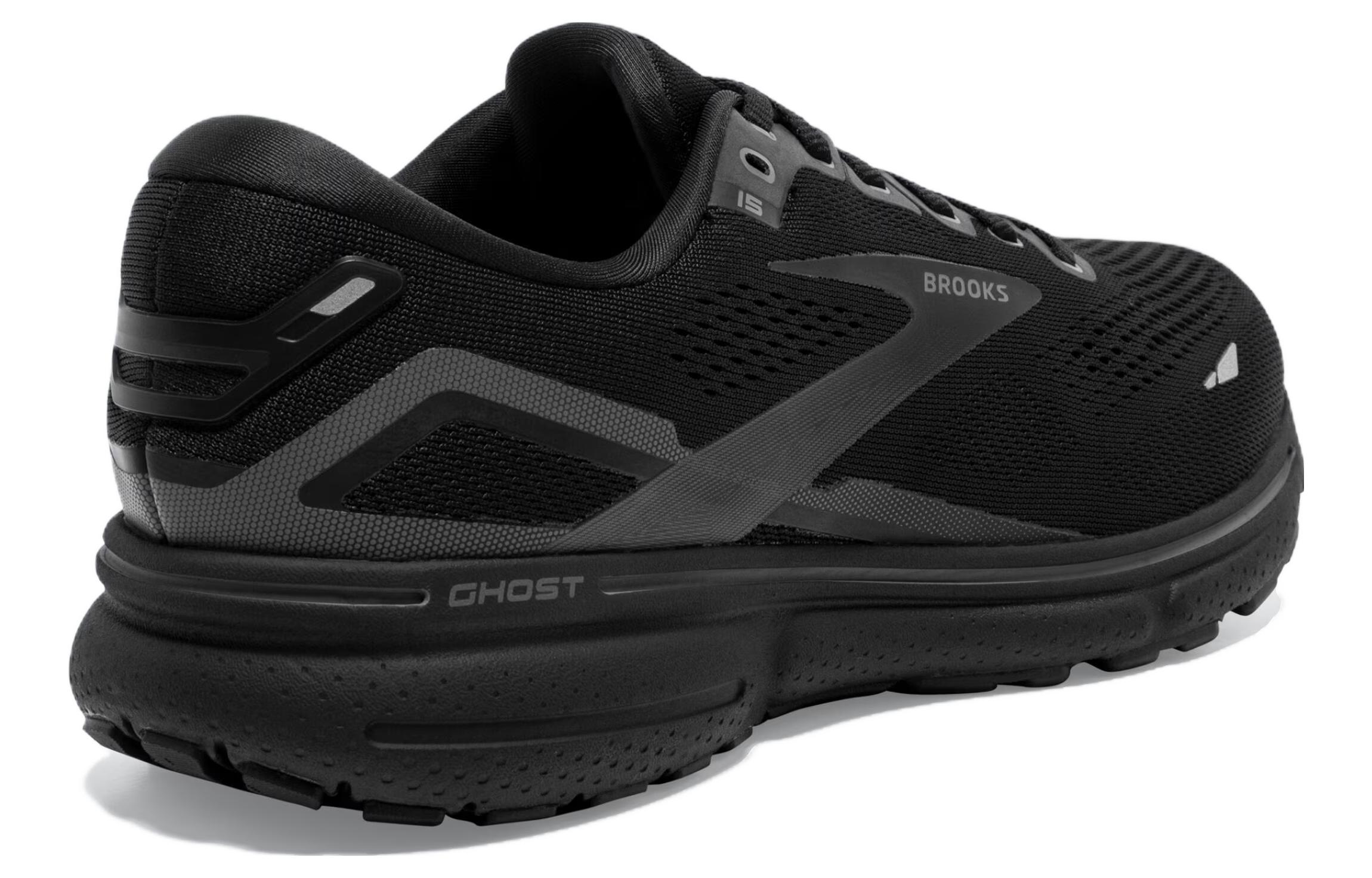 Order ブルックス ゴースト15 2E ワイド (ブラック) 110393-2E-020