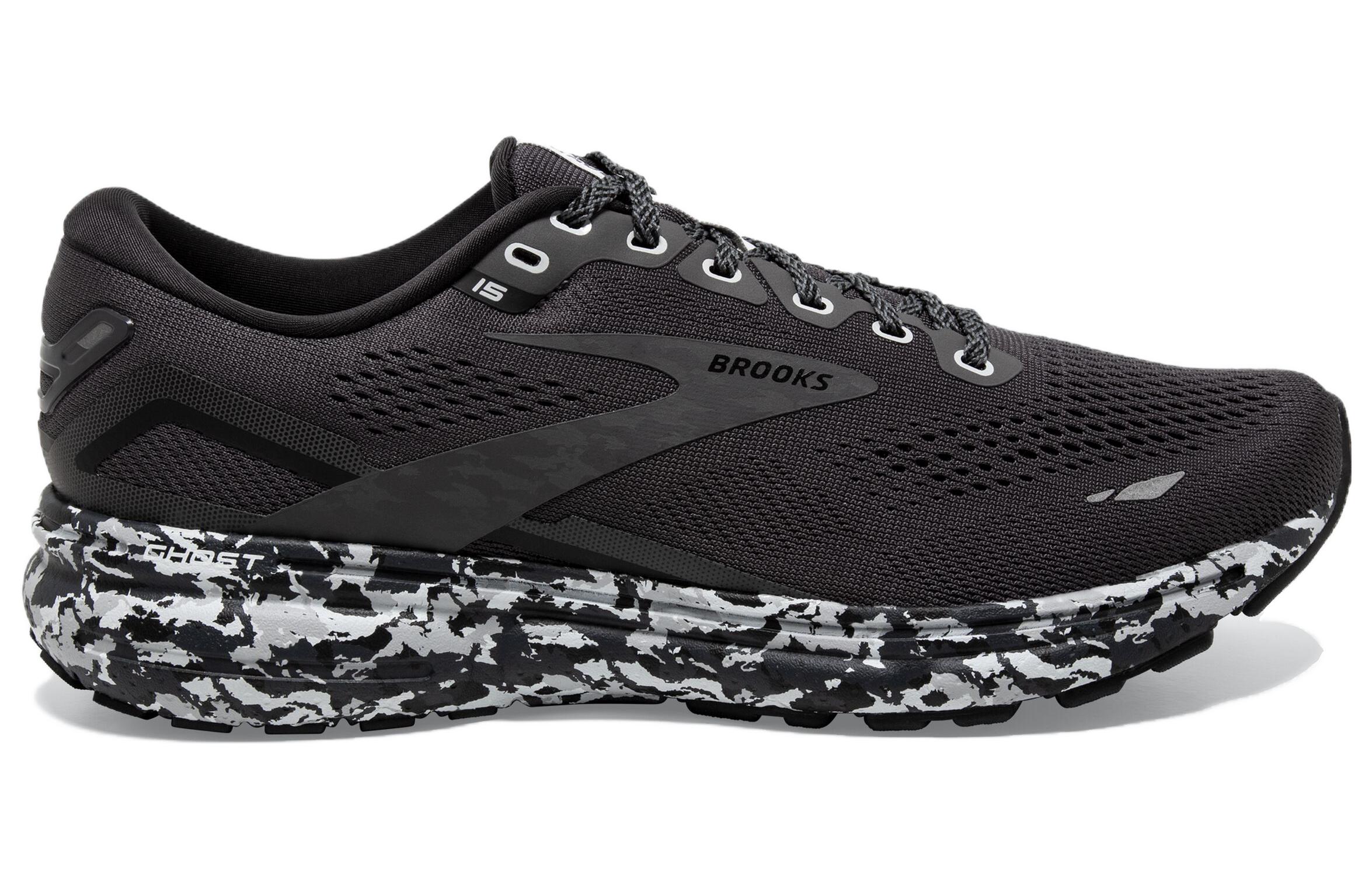 Lookbook Brooks Ghost 15 '黑色迷彩' 110393-1D-004