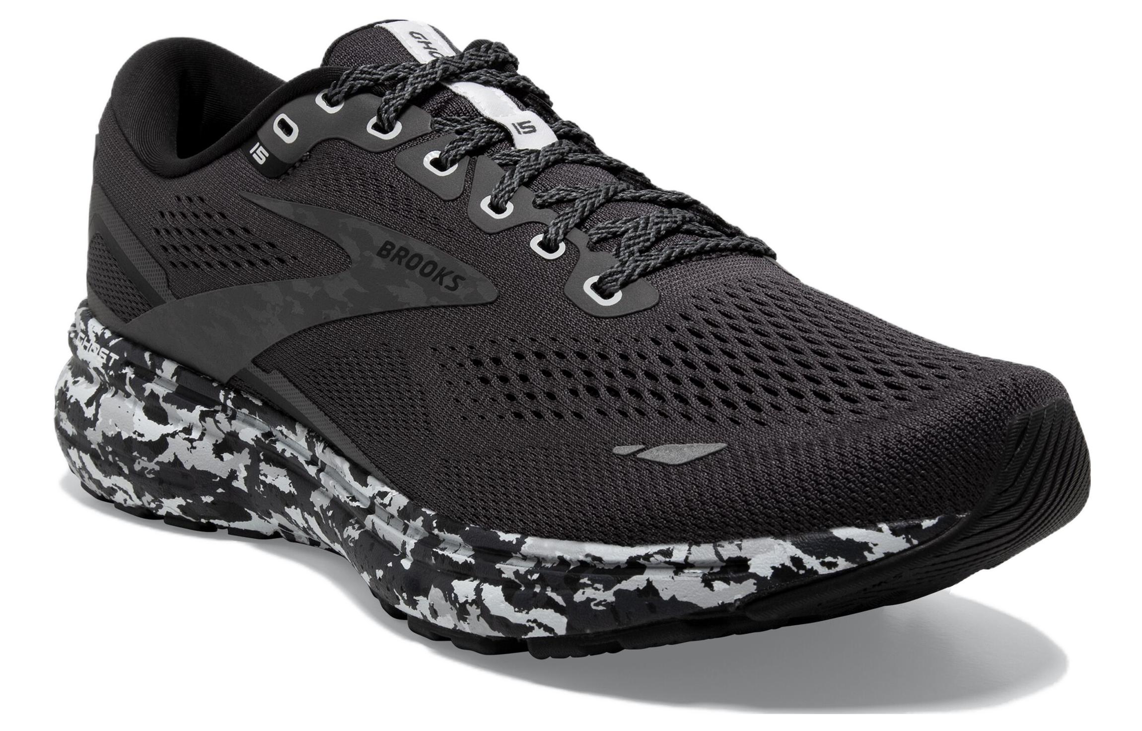 Shop Brooks Ghost 15 '黑色迷彩' 110393-1D-004