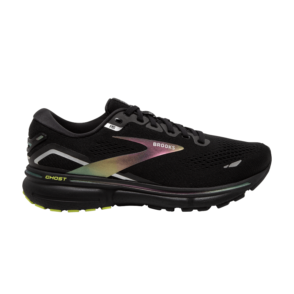 Brooks Ghost 15 'Black Lime' 110393-1D-013