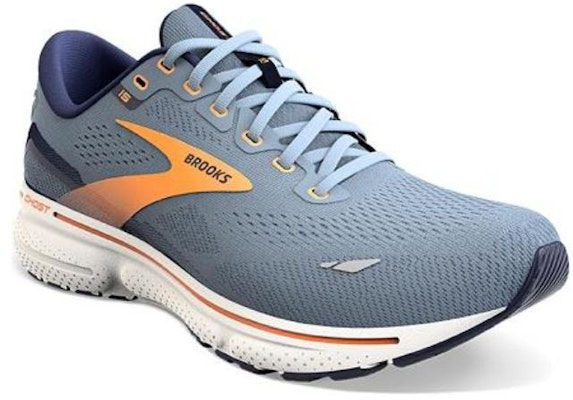 Brooks Ghost 15 'Flintstone Orange Pop' Lelaki Kasut Lari 110393-1D-417 Lookbook Brooks Ghost 15 'Flintstone Orange Pop' Lelaki Kasut Lari 110393-1D-417