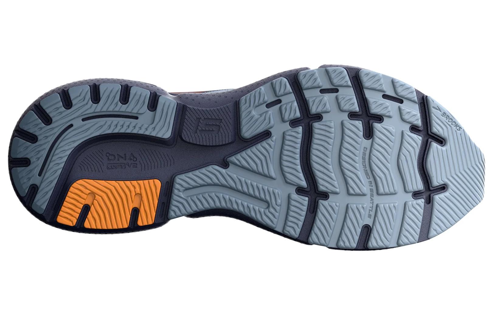 Details for Brooks Ghost 15 ''Grau Blau'' 110393-025