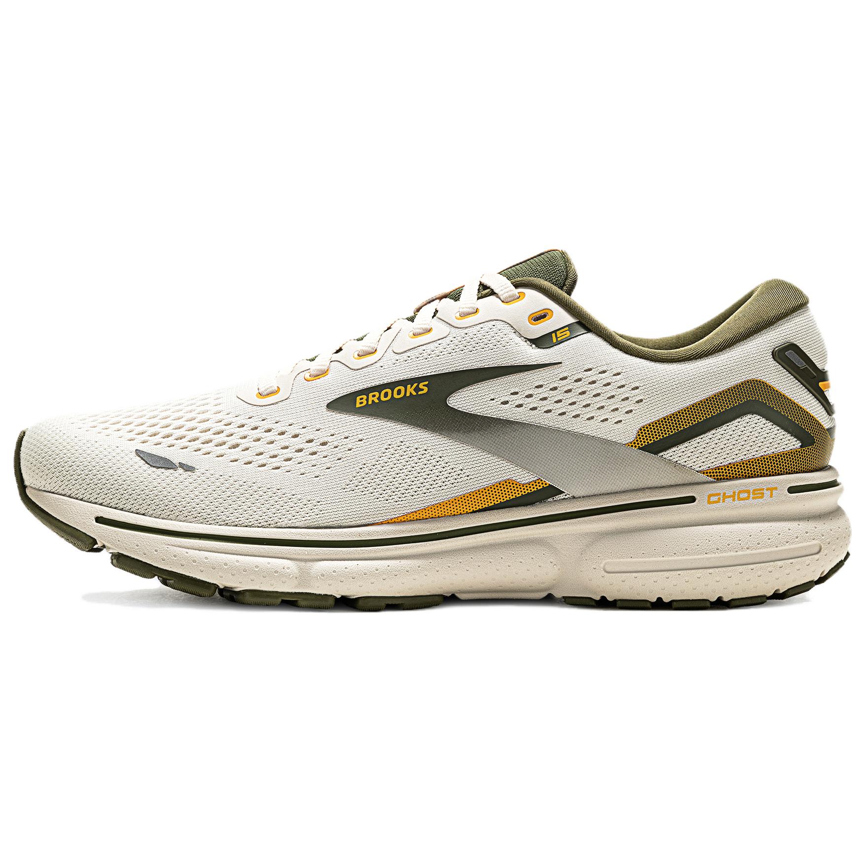 Brooks Ghost 15 'Grey Green Daylilly' 110393-1D-161