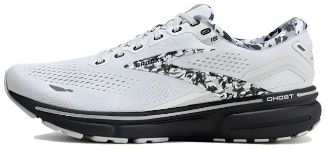 Brooks布魯克斯 Ghost 15 減震耐磨 低幫 跑步鞋 男款 淺灰黑 Buy Brooks布魯克斯 Ghost 15 減震耐磨 低幫 跑步鞋 男款 淺灰黑