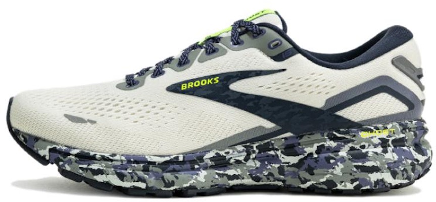 Brooks 布魯克斯 Ghost 15 減震耐磨 低幫 跑步鞋 男款 米灰 Buy Brooks 布魯克斯 Ghost 15 減震耐磨 低幫 跑步鞋 男款 米灰
