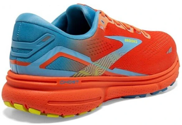 Brooks Ghost 15 '橙蓝' 跑鞋 110393-1D-848 Shop Brooks Ghost 15 '橙蓝' 跑鞋 110393-1D-848