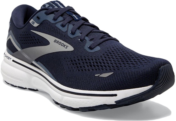 Brooks Ghost 15 '海军蓝银色'跑鞋 110393-1D-469 Lookbook Brooks Ghost 15 '海军蓝银色'跑鞋 110393-1D-469