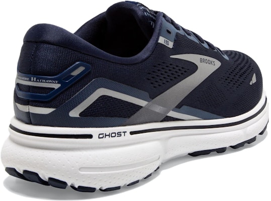 Brooks Ghost 15 '海军蓝银色'跑鞋 110393-1D-469 Shop Brooks Ghost 15 '海军蓝银色'跑鞋 110393-1D-469
