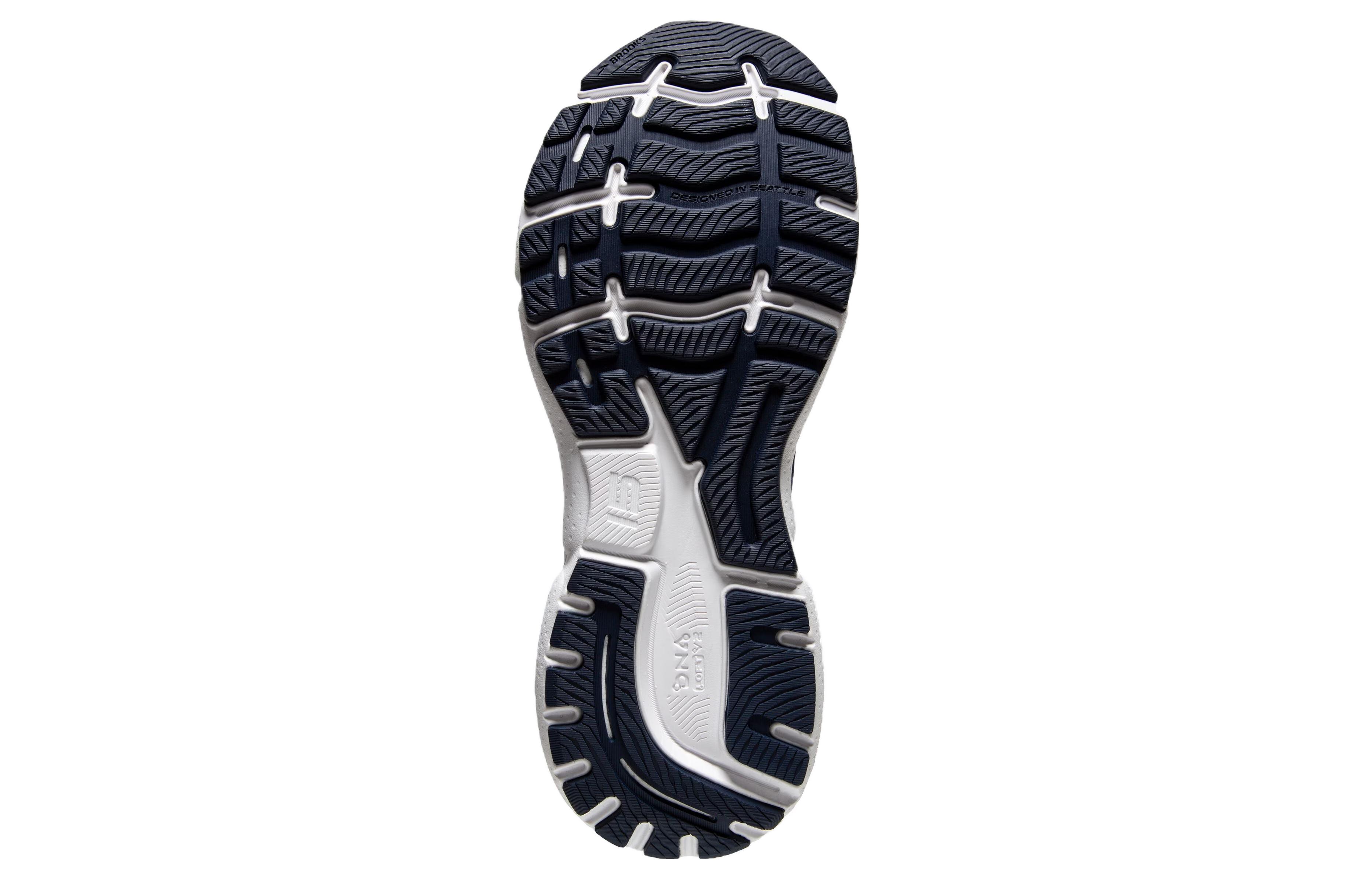 Details for Brooks Ghost 15 'Peacoat Silver' Sepatu Lari Pria 110393-1D-469