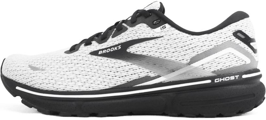 Brooks Ghost 15 ''Blanc Noir'' 110393-1D-121 Buy Brooks Ghost 15 ''Blanc Noir'' 110393-1D-121