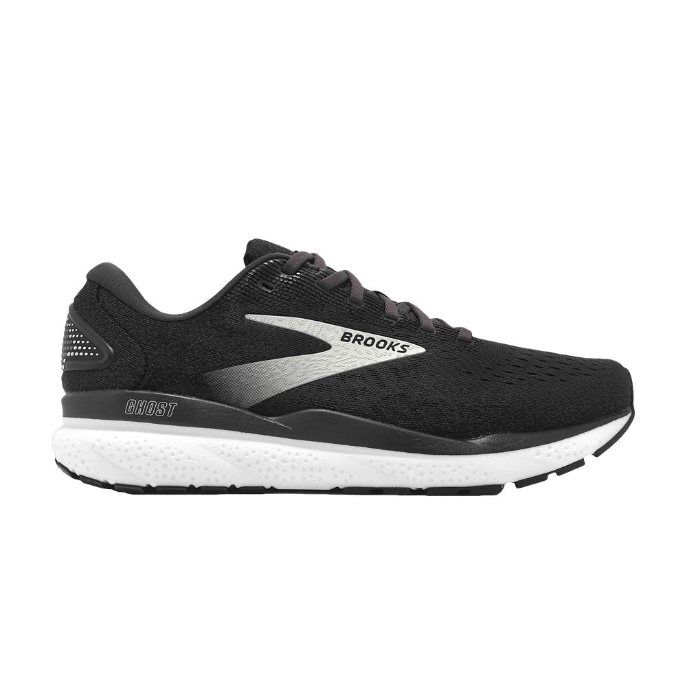 Brooks Ghost 16 2E Wide 'Black Grey' 110418-2E-090