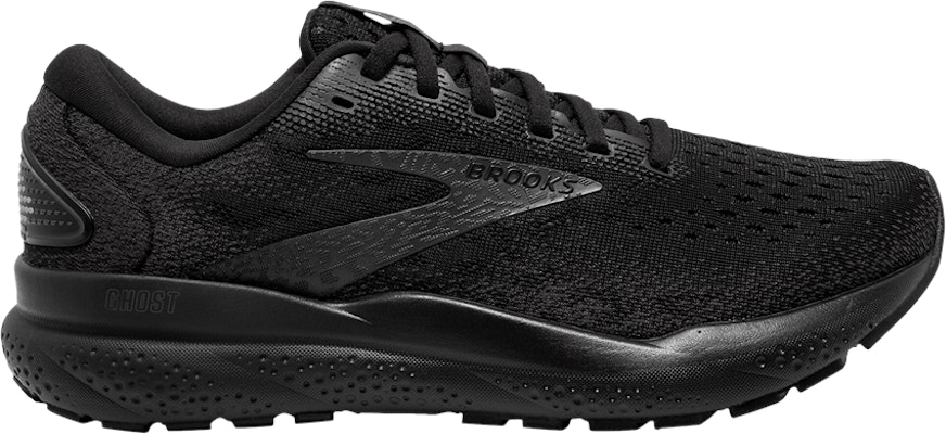 Brooks Ghost 16 4E Wide 'Black Ebony' 110418-4E-020 Buy Brooks Ghost 16 4E Wide 'Black Ebony' 110418-4E-020