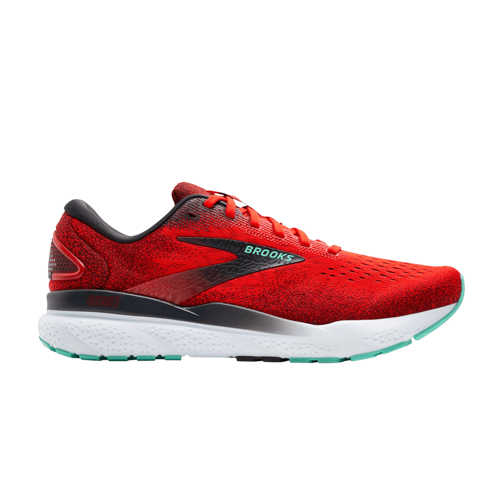 Brooks Ghost 16 'Fiery Red Ebony Cockatoo' 110418-1D-623