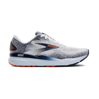 Brooks Ghost 16 'White Peacoat Orange'