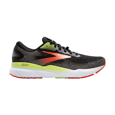 Brooks Ghost 16 GORE-TEX 'Black Mandarin Red Green'