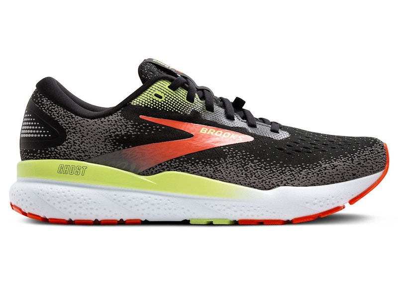 Brooks Ghost 16 GORE-TEX 'Black Mandarin Red Green' 110430-1D-049