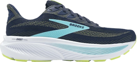 Brooks Ghost 17 2E Wide 'Peacoat Lime Blue' 110442-2E-414 Brooks Ghost 17 2E Wide 'Peacoat Lime Blue' 110442-2E-414