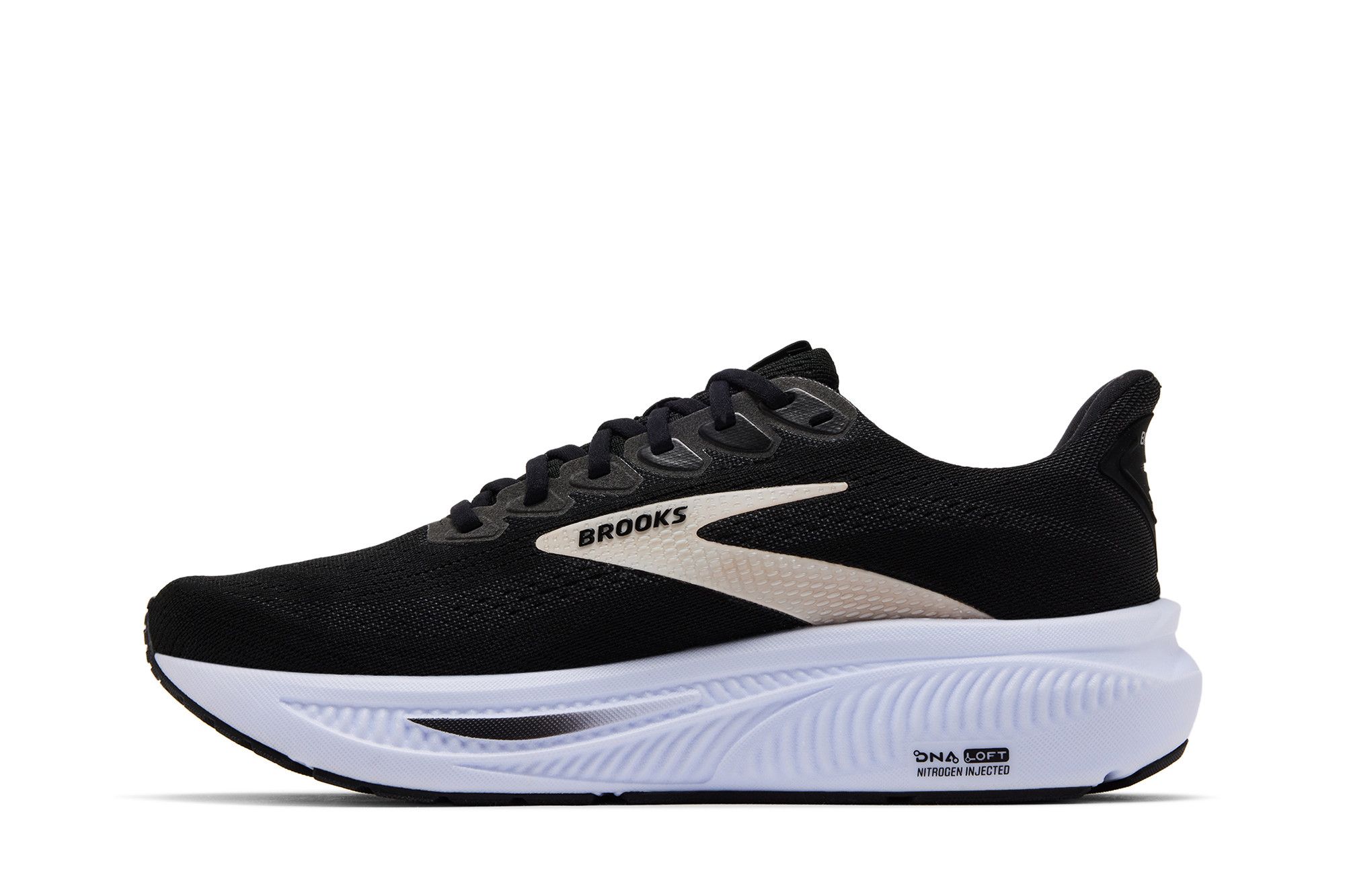 Lookbook Brooks Ghost 17 'Hitam Kelabu Putih' 110442-1D-090