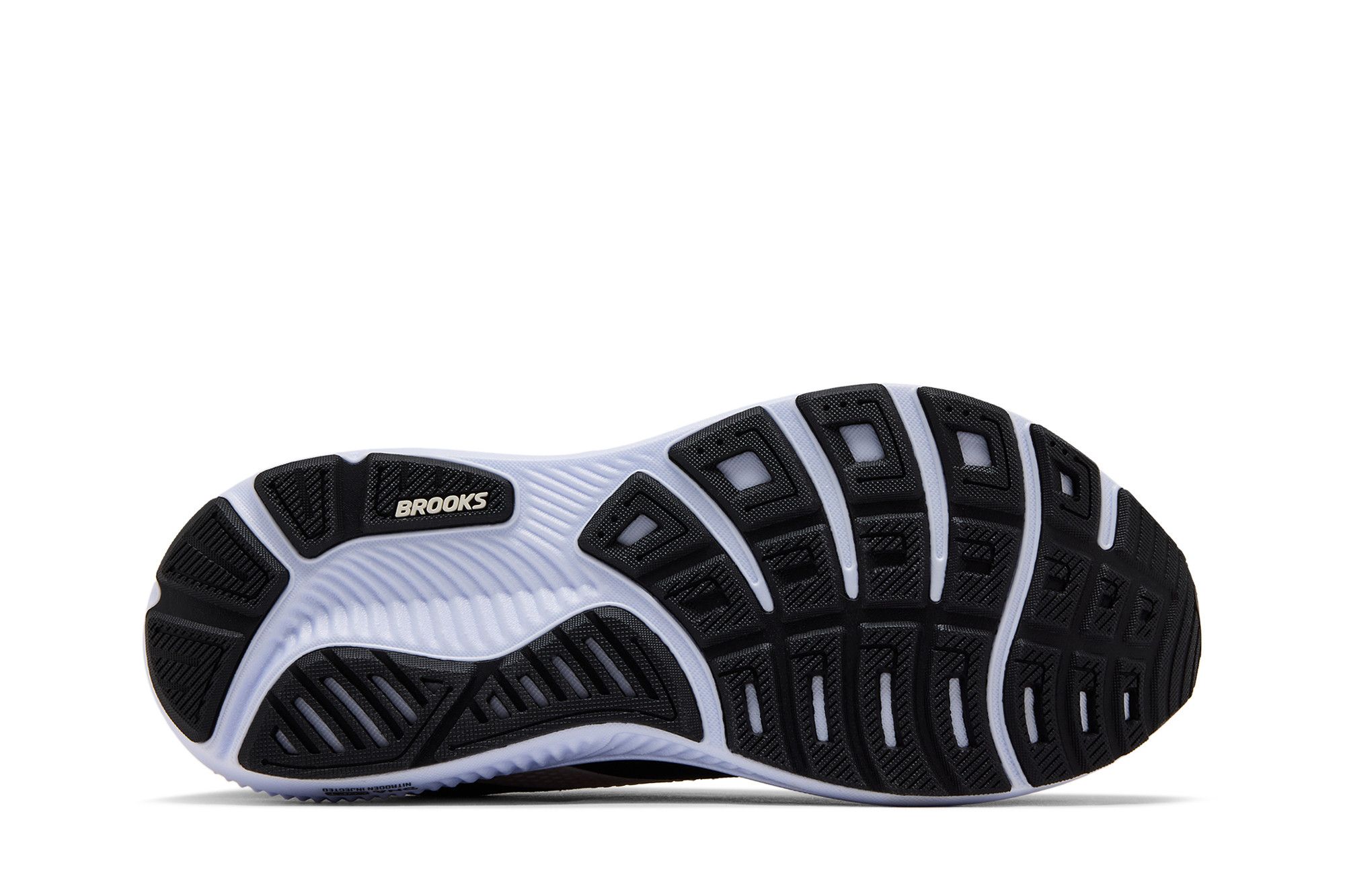 Shop Brooks Ghost 17 'Hitam Kelabu Putih' 110442-1D-090
