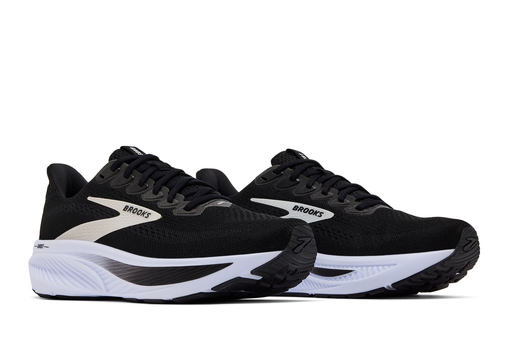 Cheap Brooks Ghost 17 'Hitam Kelabu Putih' 110442-1D-090