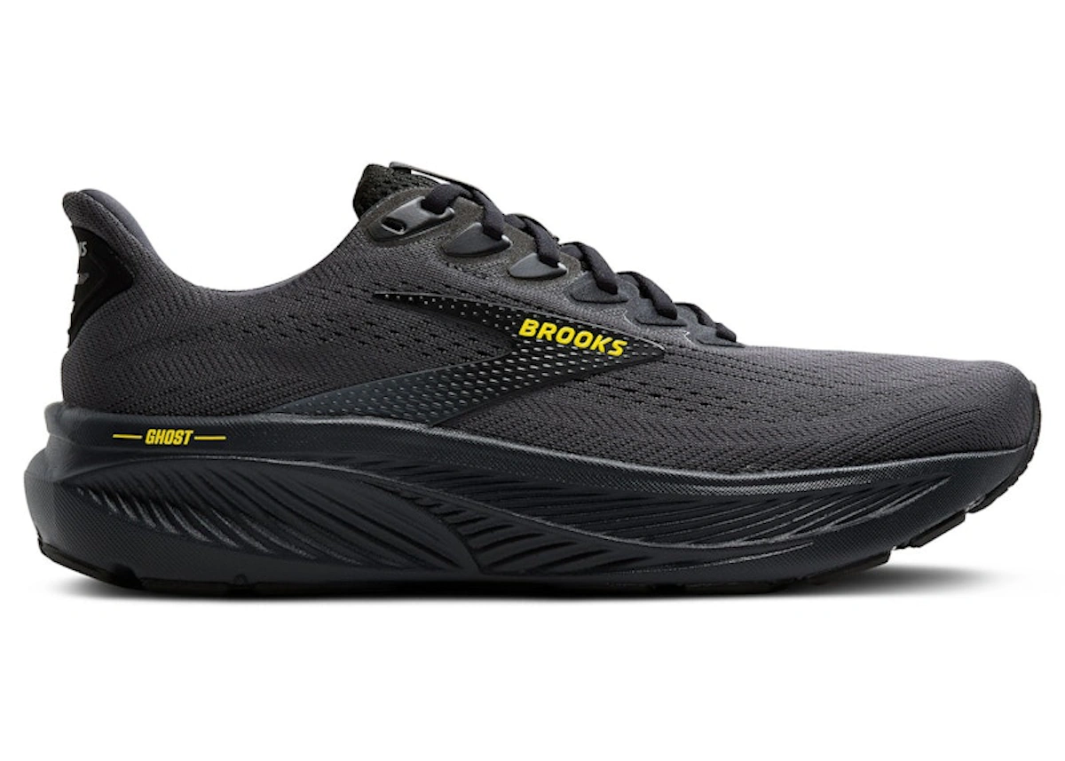 Brooks Ghost 17 'Ebony Yellow'