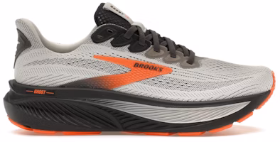Brooks Ghost 17 'Oyster Mushroom Orange Ebony' 110442-1D-048 Brooks Ghost 17 'Oyster Mushroom Orange Ebony' 110442-1D-048