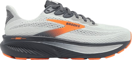 Brooks Ghost 17 Extra Wide 'Oyster Mushroom Orange Ebony' 110442-4E-048 Brooks Ghost 17 Extra Wide 'Oyster Mushroom Orange Ebony' 110442-4E-048