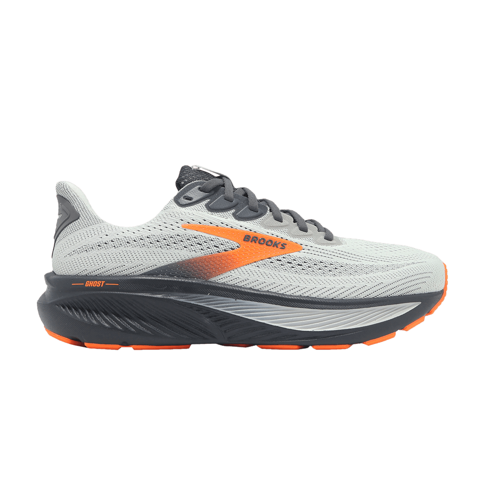 Brooks Ghost 17 Extra Wide 'Oyster Mushroom Orange Ebony' 110442-4E-048