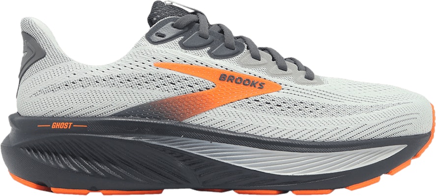 Brooks Ghost 17 Extra Wide 'Oyster Mushroom Orange Ebony' 110442-4E-048 Buy Brooks Ghost 17 Extra Wide 'Oyster Mushroom Orange Ebony' 110442-4E-048