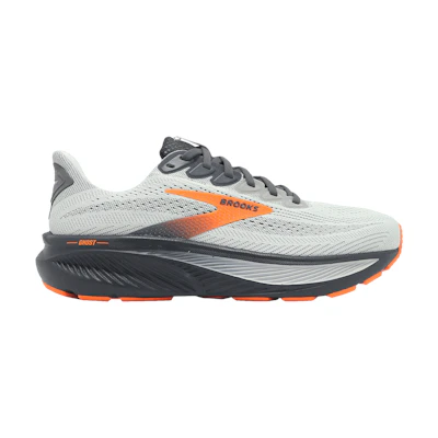 Brooks Ghost 17 Extra Wide 'Oyster Mushroom Orange Ebony'