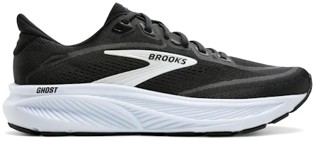 Brooks Ghost 18 Black Grey White 110493-1D-090 Brooks Ghost 18 Black Grey White 110493-1D-090