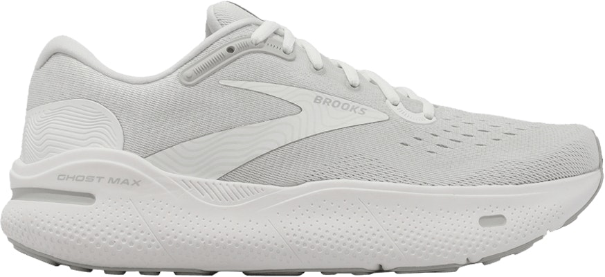 Brooks Ghost Max 2E Wide 'White Oyster Metallic Silver' 110406-2E-124 Buy Brooks Ghost Max 2E Wide 'White Oyster Metallic Silver' 110406-2E-124